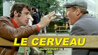 LE CERVEAU 1969 JeanPaul Belmondo Bourvil David Niven Eli Wallach Silvia Monti