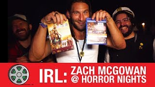 Scorpion King Book of Souls  Zach McGowan does Halloween Horror Nights