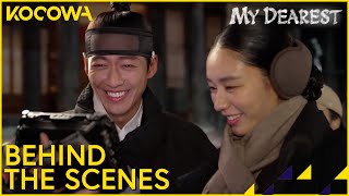 Watch NamKoong Min  Ahn Eun Jins Sweet Chemistry On Set   My Dearest BTS  KOCOWA