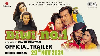 Biwi No1  Official Trailer  Salman Khan Anil Kapoor  Karishma Kapoor  Sushmita Sen  Tabu