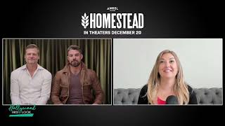 HOMESTEAD 2024  Dawn Olivieri Jesse Hutch and Bailey Chase on their new film