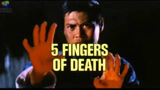 5 FIVE FINGERS OF DEATH 1972 Shaw Brothers kung fu martial arts movie trailer   King Boxer Lo Lieh