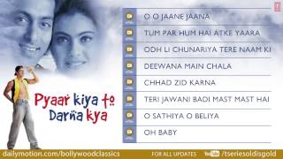 Pyaar Kiya To Darna Kya Full Songs  Salman Khan Kajol  Jukebox