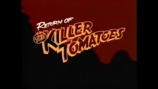 Return of the Killer Tomatoes TV Spot  Anthony Starke  George Clooney Movie 1988