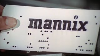 Mannix Series Intro  Season 1 1967