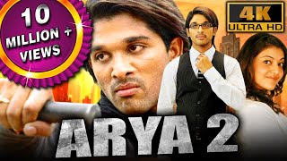 Arya 2 4K  Allu Arjun Blockbuster Romantic Action Film  Kajal Aggarwal Navdeep Brahmanandam