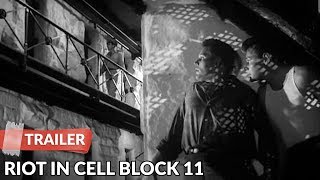 Riot in Cell Block 11 1954 Trailer HD  Neville Brand  Emile Meyer