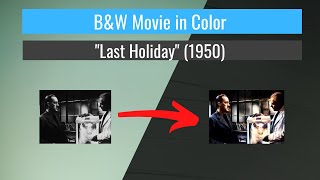 Last Holiday 1950 Movie Trailer in Color