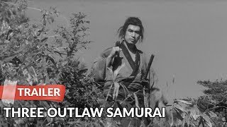 Three Outlaw Samurai 1964 Trailer HD  Tetsur Tanba  Isamu Nagato