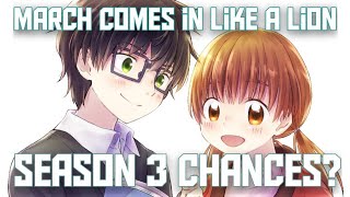 March Comes in Like a Lion Season 3 Chances  Manga