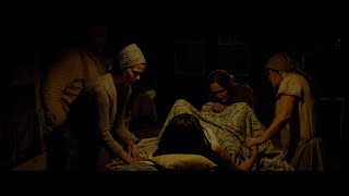 In Dubious Battle 2016 Lisa gives birth in the labor camp