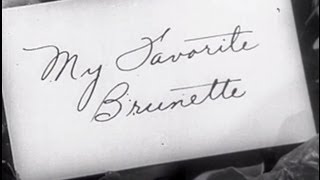 My Favorite Brunette 1947 Comedy Romance Mystery