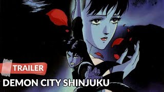 Demon City Shinjuku 1988 Trailer HD  Hideyuki Hori  Hiromi Tsuru