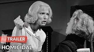 Homicidal 1961 Trailer  Glenn Corbett  Patricia Breslin