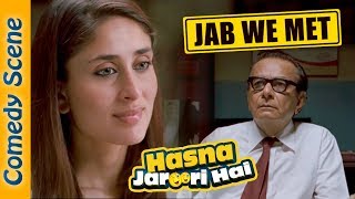 Jab We Met Comedy Scene Station Master  Hasna Zaroori Hai  Shahid Kapoor  Kareena Kapoor