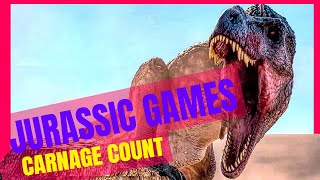 The Jurassic Games 2018 Carnage Count