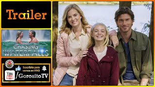 CHASING WATERFALLS  Trailer Subtitulado al Espaol  Cindy Busby  Christopher Russell