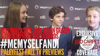 Reylynn Caster Jack Grazer Chris Richards MeMyselfandI at PaleyFest Preview