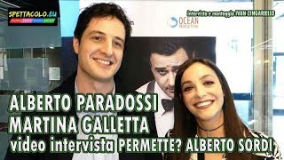 Permette Alberto Sordi intervista Alberto Paradossi e Martina Galletta siamo Fellini e la Masina