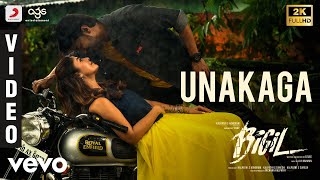 Bigil  Unakaga Video  Thalapathy Vijay Nayanthara  A R Rahman