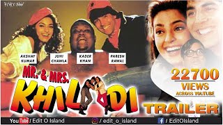 Mr  Mrs Khiladi Trailer  Akshay Kumar Juhi Chawla Kader Khan Paresh Rawal 1997