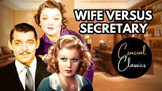 Wife versus Secretary 1936 Clark Gable Jean Harlow Myrna Loy full movie reaction clarkgable