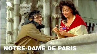 Gina Lollobrigida  Anthony Quinn NotreDame de Paris Extrait