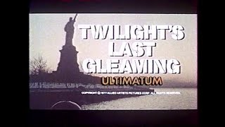 Twilights last gleaming  Trailer French VHS