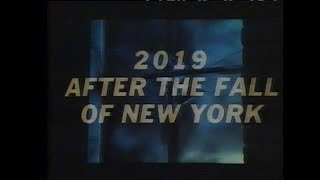 2019 After the Fall of New York 1983 Trailer