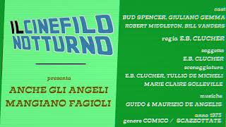 ANCHE GLI ANGELI MANGIANO FAGIOLI  Bud Spencer  Giuliano Gemma EB Clucher 1973