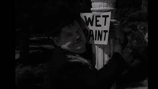 Laurel and Hardy in The Big Noise 1944   Wet Paint