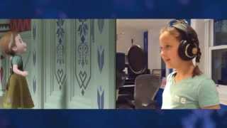 Voices of Young Elsa  Anna Clip  The Story of Frozen Making a Disney Animated Classic