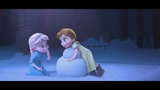 Snowman Clip  The Story of Frozen Making a Disney Animated Classic