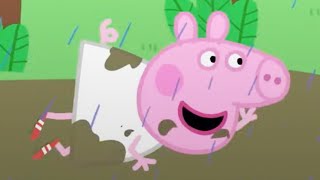 Peppa Pigs Messy And Muddy Fun Run  Peppa Pig Asia  Peppa Pig English Episodes