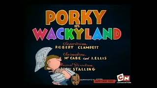 Porky in Wackyland 1938 1995 Computer Colorized Version  Opening Titles and Ending Titles