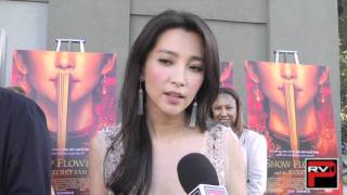 Li BingBing at the Snow Flower and The Secret Fan Special Screening  Fox Studios