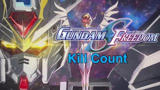 Mobile Suit Gundam SEED Freedom 2024 Kill Count