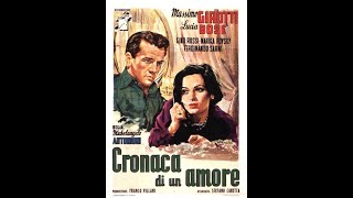 STORY OF A LOVE AFFAIR 1950 Theatrical Trailer  Lucia Bos Massimo Girotti Ferdinando Sarmi