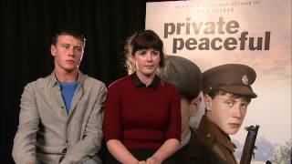 Private Peaceful  George Mackay  Alexandra Roach  Junket Interviews