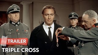 Triple Cross 1966 Trailer  Christopher Plummer  Romy Schneider