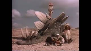 Journey to the Beginning of Time 1955 Dead Stegosaurus