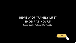 Movie Review Family Life 1971