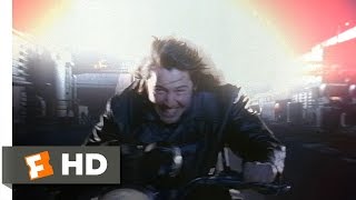 Chain Reaction 13 Movie CLIP  Outrunning the Explosion 1996 HD