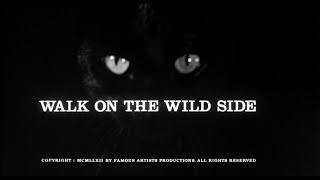 La Rue chaude Walk on the Wild Side  1962  Gnrique sign Saul Bass HD