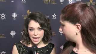 Tatiana Maslany  Orphan Black Cas  Dylan CSAs 2014