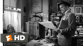 Ace in the Hole 18 Movie CLIP  I Know Newspapers Backward Forward and Sideways 1951 HD