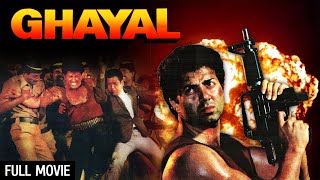 Sunny Deols Ghayal Full Movie4K   Meenakshi Seshadri  90s Action Movie