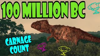 100 Million BC 2008 Carnage Count