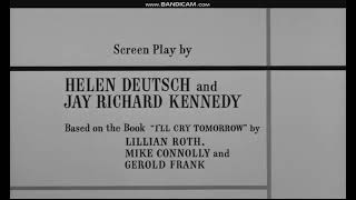 Ill Cry Tomorrow 1955 title sequence