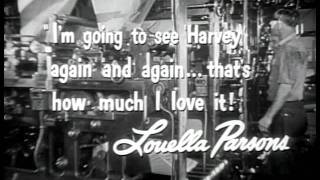 Harvey Official Trailer 1  James Stewart Movie 1950 HD